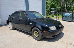 Volkswagen salvage cars for sale: 2002 Volkswagen Jetta GLX