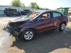 Honda salvage cars for sale: 2015 Honda Civic LX