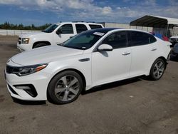 Salvage cars for sale at Fresno, CA auction: 2019 KIA Optima LX