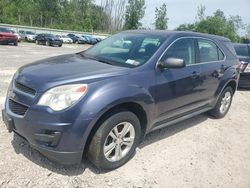 Vehiculos salvage en venta de Copart Leroy, NY: 2013 Chevrolet Equinox LS