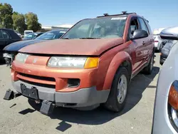 Salvage cars for sale at Martinez, CA auction: 2002 Saturn Vue