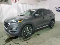 Salvage cars for sale from Copart Tulsa, OK: 2020 Hyundai Tucson Limited