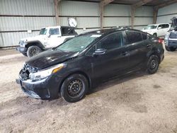 Salvage cars for sale at Houston, TX auction: 2017 KIA Forte LX