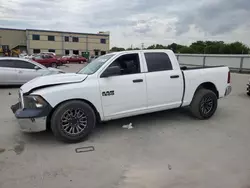 Salvage cars for sale at Wilmer, TX auction: 2018 Dodge RAM 1500 ST