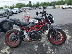 Salvage cars for sale from Copart Grantville, PA: 2018 Suzuki SV650