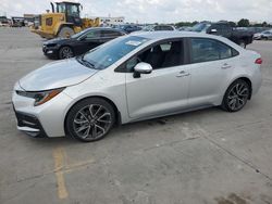 Toyota salvage cars for sale: 2021 Toyota Corolla SE