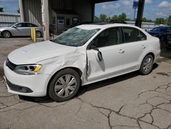 Salvage cars for sale at Fort Wayne, IN auction: 2013 Volkswagen Jetta SEL