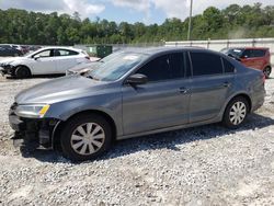 Salvage cars for sale at Ellenwood, GA auction: 2014 Volkswagen Jetta Base