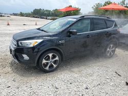 Ford Escape SEL salvage cars for sale: 2018 Ford Escape SEL