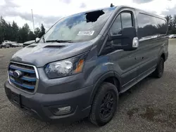 Salvage trucks for sale at Arlington, WA auction: 2023 Ford Transit T-350