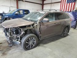 Toyota salvage cars for sale: 2017 Toyota Highlander SE