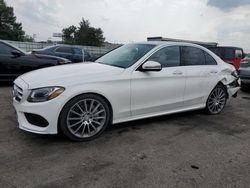 Salvage cars for sale at Moraine, OH auction: 2016 Mercedes-Benz C300