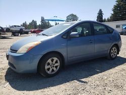 Salvage cars for sale from Copart Graham, WA: 2008 Toyota Prius