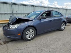 Salvage cars for sale at Dyer, IN auction: 2013 Chevrolet Cruze LS