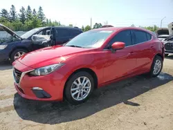 Salvage cars for sale at Bowmanville, ON auction: 2016 Mazda 3 Touring