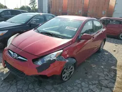 Salvage cars for sale at Bridgeton, MO auction: 2013 Hyundai Accent GLS