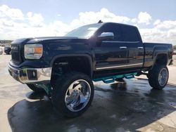 Salvage cars for sale at Grand Prairie, TX auction: 2015 GMC Sierra K1500 SLT