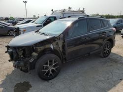 Salvage cars for sale at Indianapolis, IN auction: 2018 Toyota Rav4 SE