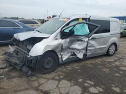 Salvage trucks for sale at Woodhaven, MI auction: 2017 Ford Transit Connect XLT