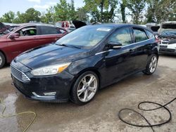 Salvage cars for sale at Bridgeton, MO auction: 2015 Ford Focus Titanium