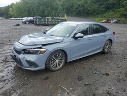 Salvage cars for sale at Marlboro, NY auction: 2024 Honda Civic Touring