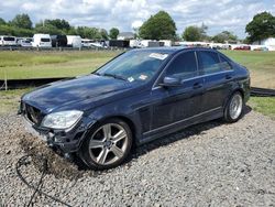 Mercedes-Benz salvage cars for sale: 2011 Mercedes-Benz C 300 4matic