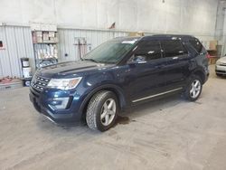 Salvage cars for sale at Milwaukee, WI auction: 2016 Ford Explorer XLT