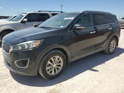 Salvage cars for sale at Andrews, TX auction: 2016 KIA Sorento LX