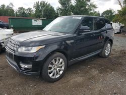 Salvage cars for sale at Baltimore, MD auction: 2014 Land Rover Range Rover Sport SC