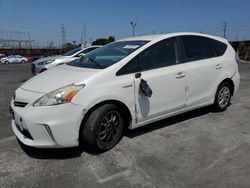 Toyota Prius salvage cars for sale: 2012 Toyota Prius V