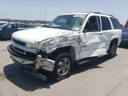 Chevrolet salvage cars for sale: 2001 Chevrolet Tahoe K1500