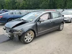 Honda salvage cars for sale: 2010 Honda Civic LX