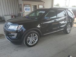 Salvage cars for sale at Fort Wayne, IN auction: 2016 Ford Explorer XLT