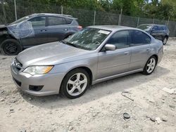 Salvage cars for sale at Cicero, IN auction: 2008 Subaru Legacy 2.5I