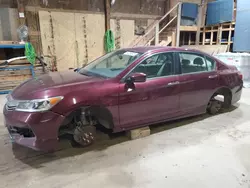 Salvage cars for sale at Rapid City, SD auction: 2017 Honda Accord LX