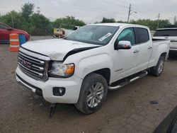 Salvage cars for sale from Copart Indianapolis, IN: 2017 GMC Canyon SLT