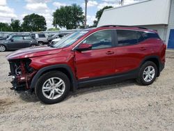 Carros salvage para piezas a la venta en subasta: 2021 GMC Terrain SLE