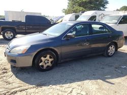 Honda salvage cars for sale: 2007 Honda Accord LX