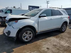 Salvage cars for sale at Dyer, IN auction: 2015 Chevrolet Equinox LT