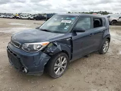 Salvage cars for sale at Houston, TX auction: 2016 KIA Soul +