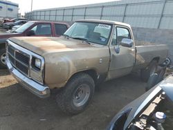 Salvage cars for sale from Copart Albuquerque, NM: 1993 Dodge D-SERIES D200