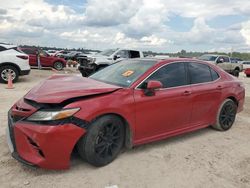 Salvage cars for sale from Copart Houston, TX: 2019 Toyota Camry XSE