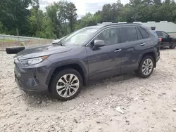 Salvage cars for sale at West Warren, MA auction: 2019 Toyota Rav4 Limited