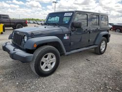 Jeep Wrangler Unlimited Sport salvage cars for sale: 2016 Jeep Wrangler Unlimited Sport