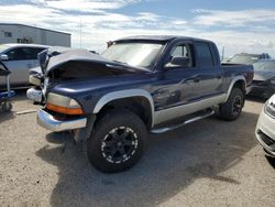 Salvage cars for sale from Copart Tucson, AZ: 2001 Dodge Dakota Quattro