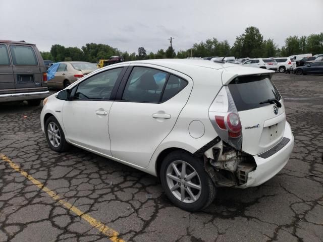 2012 Toyota Prius C