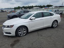 Salvage cars for sale at Pennsburg, PA auction: 2016 Chevrolet Impala LT