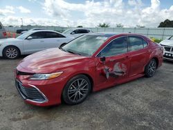 Salvage cars for sale at Mcfarland, WI auction: 2023 Toyota Camry XLE