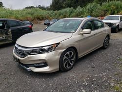 Honda salvage cars for sale: 2017 Honda Accord EXL