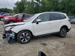 Salvage cars for sale at Candia, NH auction: 2018 Subaru Forester 2.5I Premium